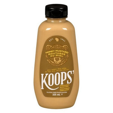 Koops, Honey Mustard Koops, 325 Ml (Case Of 12)