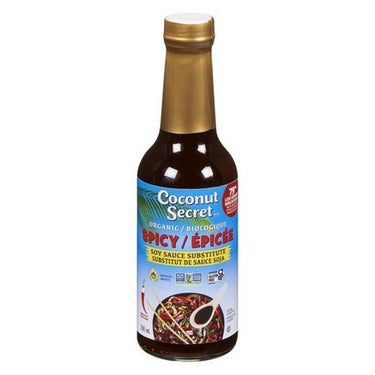 Organic Soy Sauce Substitute Spicy 296 Ml by Coconut Secret