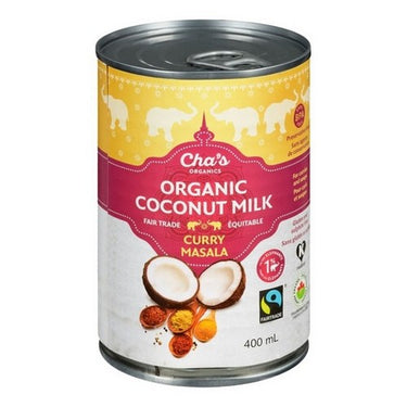 Chas Organics, Organic Curry Masala Coconut Milk, 400 Ml (Case Of 12)