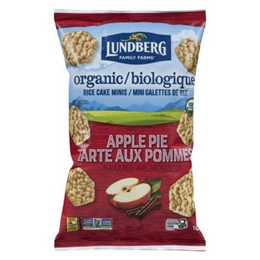 Organic Apple Pie Rice Cake Mini 142 Grams by Lundberg