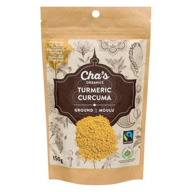Chas Organics, Organic Turmeric Ground, 150 Grams (Case Of 6)