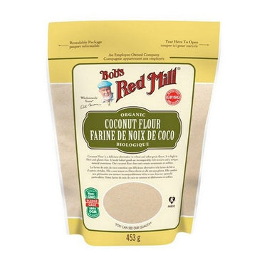 Bobs Red Mill, Organic Coconut Flour, 453 Grams (Case Of 4)