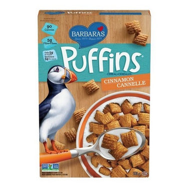 Barbara's, Puffins Cinnamon Cereal, 283 Grams (Case Of 12)