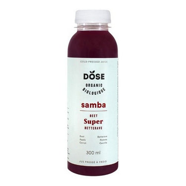 Dose, Organic Cold Pressed Juice Samba, 300 Ml (Case Of 6)