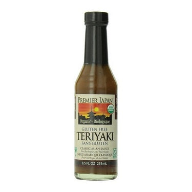 Organic Teriyaki Barbecue Sauce And Marinade 8.5 Oz by Premier Japan