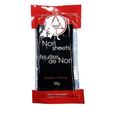 Koyo, Nori Sheets, 25 Grams (Case Of 6)