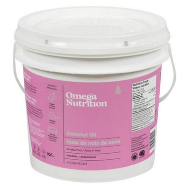 Omega Nutrition, Organic Coconut Oil, 3.17 kg (Case Of 4)