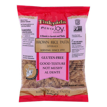 Organic Brown Rice Spirals Pasta 4.54 kgs by Tinkyada