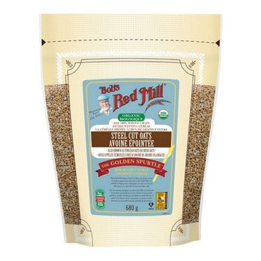 Bobs Red Mill, Organic Steel Cut Oats, 680 Grams (Case Of 4)