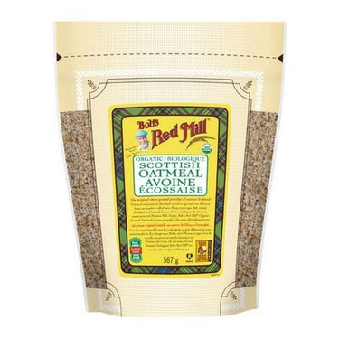 Bobs Red Mill, Organic Scottish Oatmeal, 567 Grams (Case Of 4)