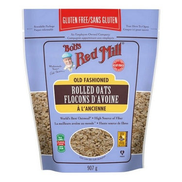 Bobs Red Mill, Whole Grain Rolled Oats, 907 Grams (Case Of 4)