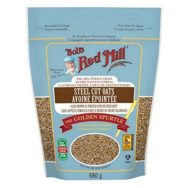 Bobs Red Mill, Whole Grain Mill Steel Cut Oats, 680 Grams (Case Of 4)