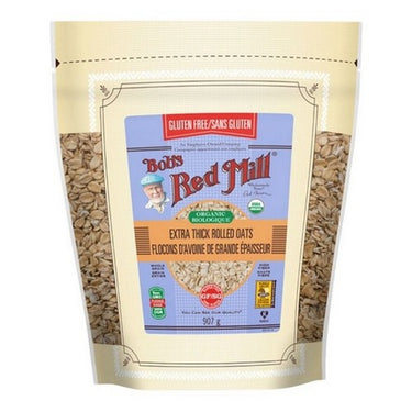 Bobs Red Mill, Organic Extra Thick Rolled Oats, 907 Grams (Case Of 4)