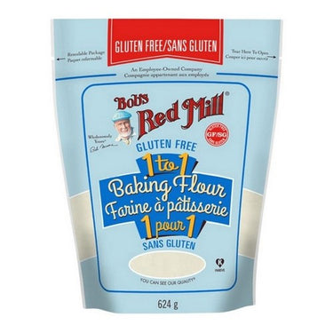 Bobs Red Mill, 1-To-1 Baking Flour, 624 Grams (Case Of 4)