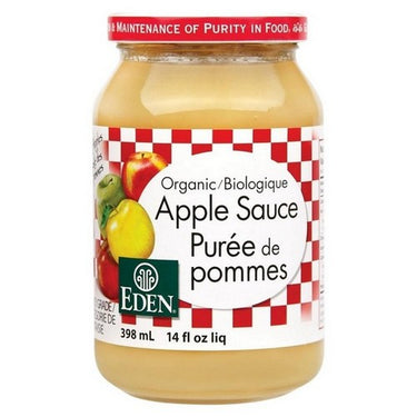 Eden Foods, Organic Apple Sauce, 398 Ml (Case Of 12)