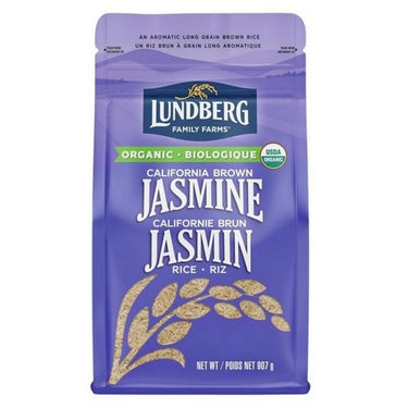 Organic Brown Jasmine Rice 907 Grams by Lundberg