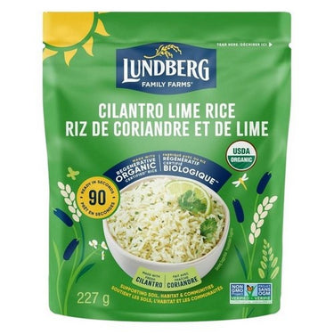 Organic Cilantro Lime Rice 227 Grams by Lundberg