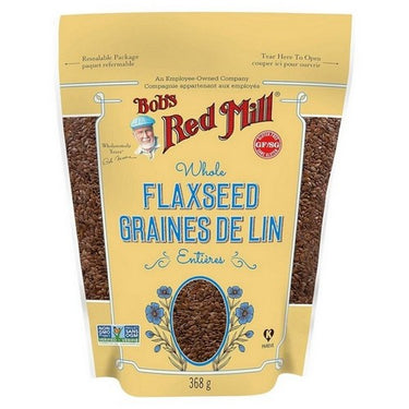 Bobs Red Mill, Whole Flax Seeds Brown, 368 Grams (Case Of 4)