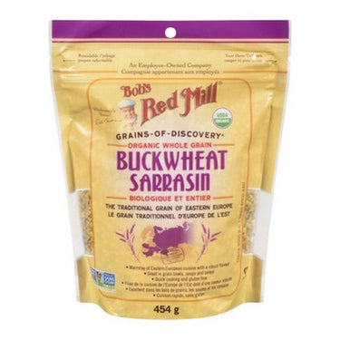 Bobs Red Mill, Organic Buckwheat Groats, 454 Grams (Case Of 4)