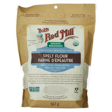 Bobs Red Mill, Organic Spelt Flour, 567 Grams (Case Of 4)