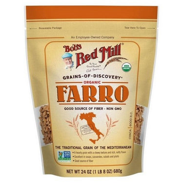Bobs Red Mill, Organic Farro, 680 Grams (Case Of 4)