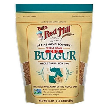 Bobs Red Mill, Whole Grain Red Wheat Bulgur, 680 Grams (Case Of 4)