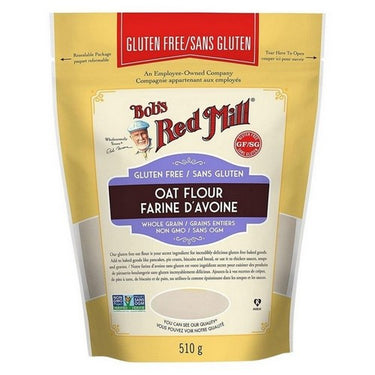 Bobs Red Mill, Whole Grain Oat Flour, 510 Grams (Case Of 4)