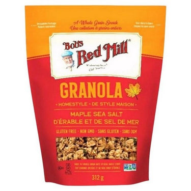 Bobs Red Mill, Homestyle Maple Sea Salt Granola, 312 Grams (Case Of 6)