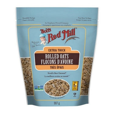 Bobs Red Mill, Extra Thick Rolled Oats, 907 Grams (Case Of 4)