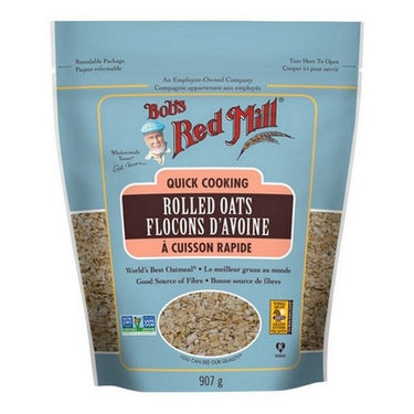 Bobs Red Mill, Quick Cooking Rolled Oats, 907 Grams (Case Of 4)