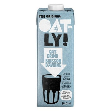 Oatly, Original Oat Drink, 946 Ml (Case Of 12)