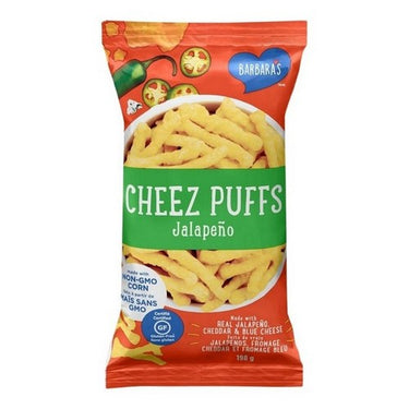 Barbara's, Cheez Puffs Jalapeno, 198 Grams (Case Of 12)