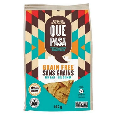 Que Pasa, Organic Grain Free Salted Tortilla Chips, 142 Grams (Case Of 12)