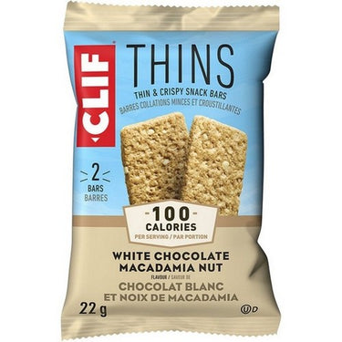 White Chocolate And Macadamia Nut Snack Bars Thins 7 Count (Case Of 6) by Clif Bar