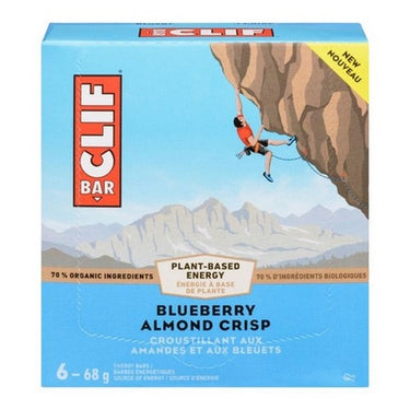 70% Organic Blueberry Almond Crisp 68 Grams X (Pack Of 6) by Clif Bar