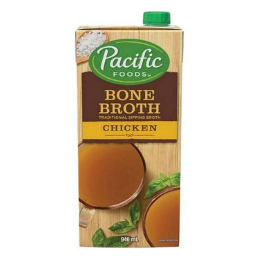 Pacific Foods, Traditional Bone Broth Chicken, 946 Ml (Case Of 12)