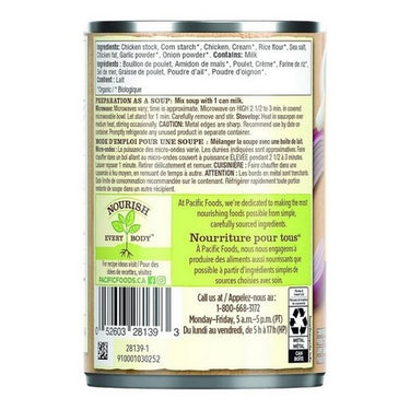 Pacific Foods, Organic Condensed Cream Of Chicken Soup, 284 Ml (Case Of 12)