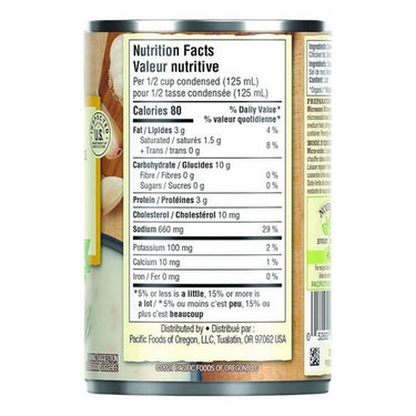Pacific Foods, Organic Condensed Cream Of Chicken Soup, 284 Ml (Case Of 12)