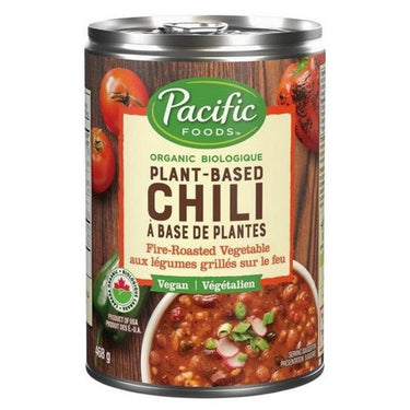 Pacific Foods, Organic Fire Roasted Vegetable Chili, 468 Grams (Case Of 12)