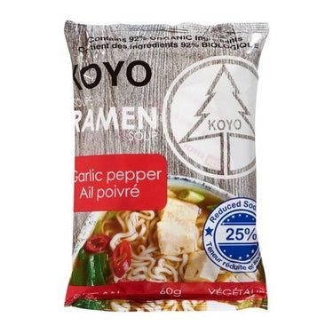 Koyo, Ramen Soup Garlic Pepper, 60 Grams (Case Of 12)