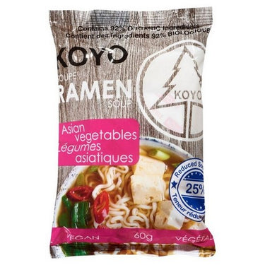 Koyo, Organic Ramen Soup Asian vegetable, 60 Grams (Case Of 12)