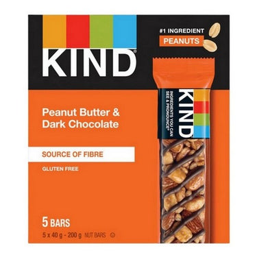 Kind, Almond Peanut Butter Dark Chocolate Bar, 40 Grams / 5 Pack (Case Of 10)