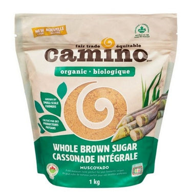 Camino, Organic Whole Brown Sugar Muscovado, 1 kg (Case Of 6)