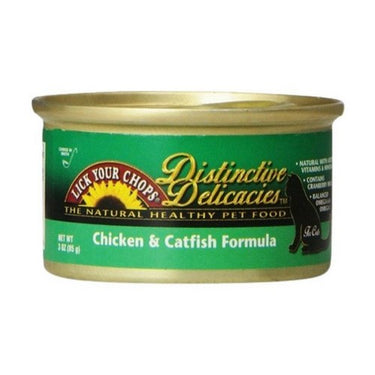 Distinctive Delicacies Chicken And Catfish Cat Food 85 Grams by Lick Your Chops