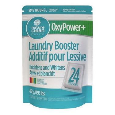 Nature Clean, Oxy Power Plus Laundry Booster, 432 Grams (Case Of 8)