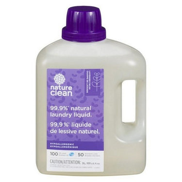 Nature Clean, Laundry Liquid Lavender, 3 Liters (Case Of 4)