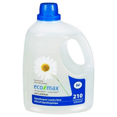 Eco-Max, Laundry Wash Hypoallergenic, 6.2 Liters (Case Of 2)