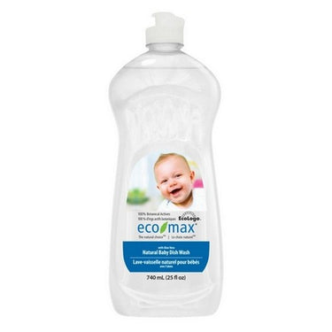 Eco-Max, Natural Baby Dish Wash, 740 Ml (Case Of 6)