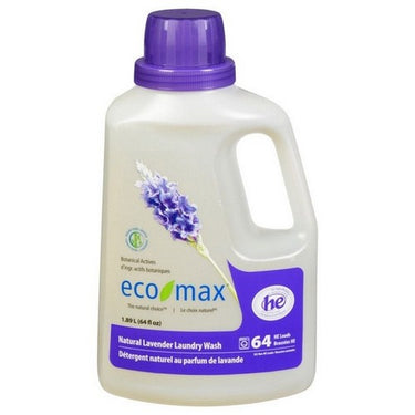 Eco-Max, Natural Lavender Laundry Detergent, 1.89 Liters (Case Of 4)