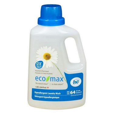 Eco-Max, Laundry Wash Hypoallergenic, 1.89 Liters (Case Of 4)